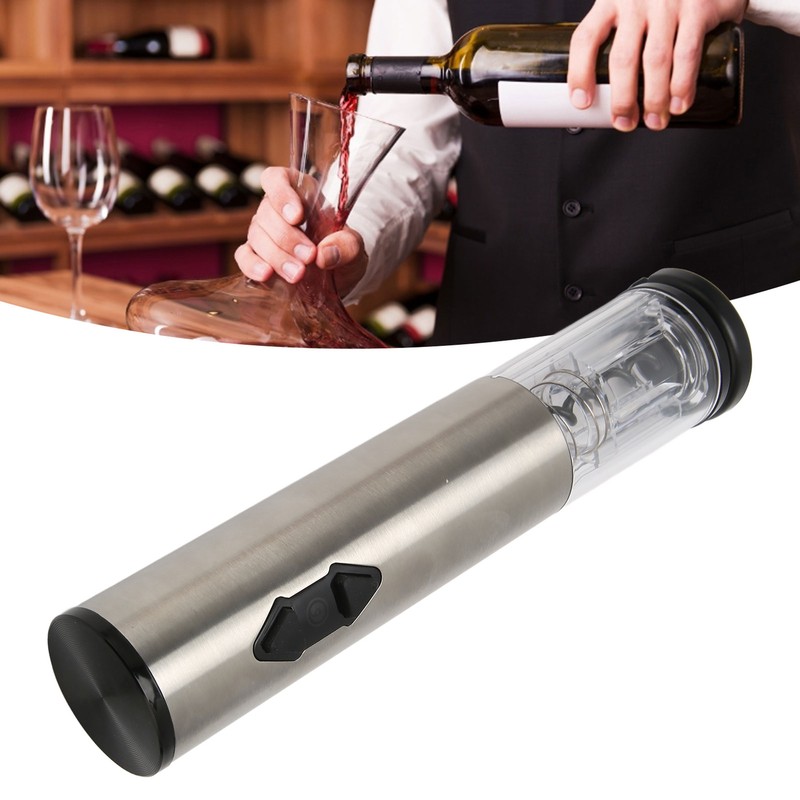 Electric Wine Opener Battery Operated Automatic Wine Bottle Opener with