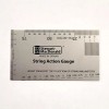 StewMac String Action Gauge And Ruler, Metric, Stainless Steel -