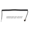Radio Microphone Cable Replacement Female Hand Mic Cord with Prewired