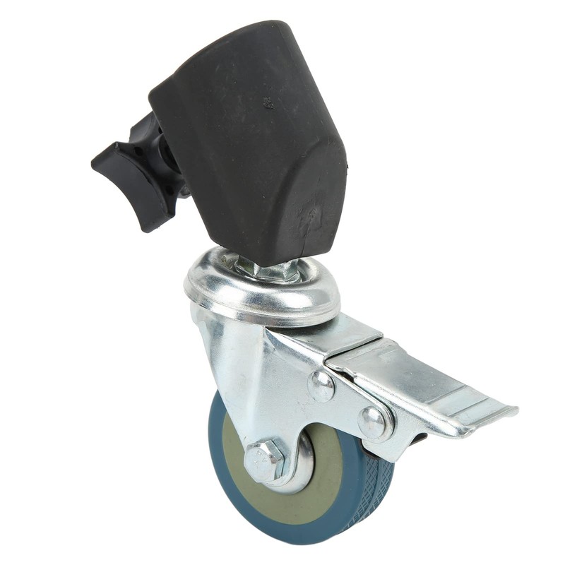 Light Stand Swivel Casters, Universal 22mm 3pcs High Hardness Locking