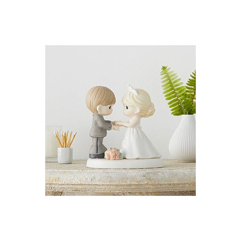 Precious Moments, From This Day Forward Bisque Porcelain Figurine, 123017