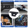 MXSAG 2PCS 90 Degree Rotating D Rings for Cybertruck Flat
