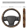 Wanyint Auto Car Steering Wheel Cover Universal 15 Inch Diameter