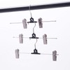 VEHE Pants Hangers Multilayer Stackable Slack Hangers Skirt Hangers with