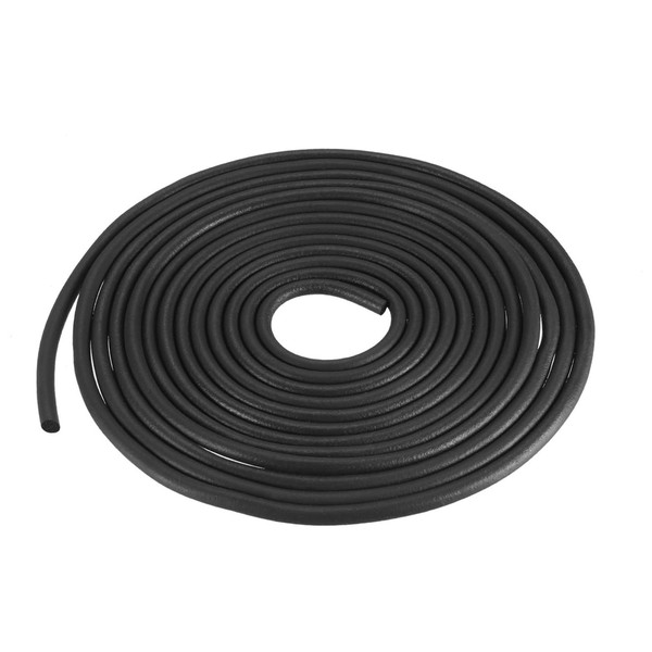DTGN 4mm x 6meters(DxL) Foam Rubber Weather Seal Strip -