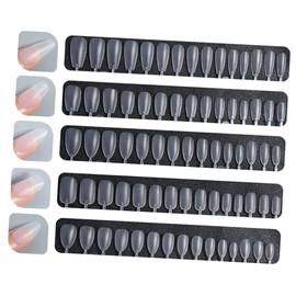 Healeved Nail Extensions 300 Ultra-thin Fake Nails Diy False Nails Full Coverage Nail Art Tips Almond Shape Women's Nail Tips Press-on Nails