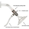 100% Solid Metal Shower Arm Diverter for Hand Held Showerhead