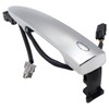 XQSMWF Front Exterior Chrome Door Handle Left LH Compatible with