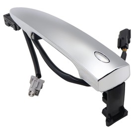 XQSMWF Front Exterior Chrome Door Handle Left LH Compatible with Nissan Murano Maxima 2009-2014