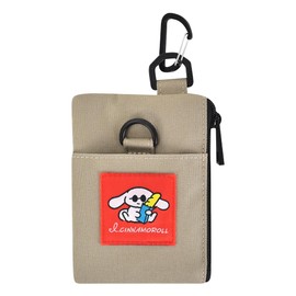 Pass and Coin Case Cinnamoroll, beige (ICN-006)
