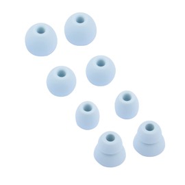 8pcs Eartips Earbuds Eargels Replacement for Beats Powerbeats Pro Wireless Earphone Headphones (Blue)
