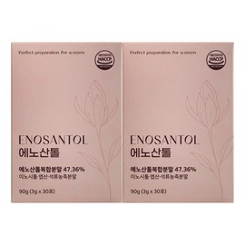 Pregnal Enosantol, inositol, folic acid, pomegranate extract, 3g x 30 packets (2) / JJ Mall / 에노산톨 이노시톨 엽산 석류추출물 3g x 30포 2개 / JJ몰