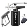 PWACCS Foam Cannon Dual Connector, Pressure Washer Car Wash Foam