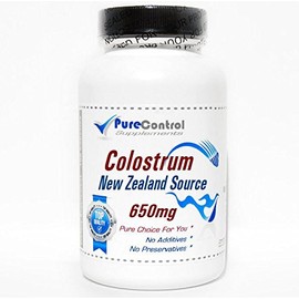 Colostrum New Zealand Source 650mg // 90 Capsules // Pure // by PureControl Supplements