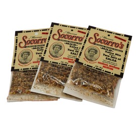 Mama Socorro's Mexican Mild Salsa Mix — Easy-to-Make Salsa Seasoning Mix with Bell Peppers, Onion, Garlic & Paprika — Preservative & MSG-Free, Gluten-Free Mild Sauce (0.9 oz 3-Pack)