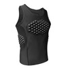 Topeter Baseball Padded Compression Tank Tops with Rib/Chest Protection Pads,