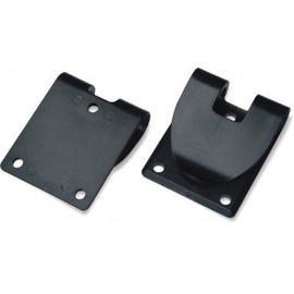 Heavy-Duty Fixed Belt Clip (#300) - Plastic Clip with Adhesive