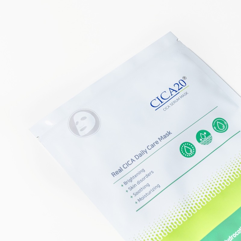 Sica 20 [Head office certified store] Cica20 mask pack 5