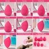Real Perfection Makeup Sponge Set Blender Sponges, Latex-Free Beauty Sponges