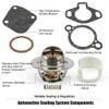 Qonsy 807252Q5 Thermostat Kit for MerCruiser V6 V8 4.3L 5.0L