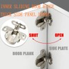 Face Frame Quiet Soft Close Cabinet Door Hinges 2Pcs with
