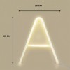 JAMES TENT Letras Con Luces Led Letras Luminosas Letras Decorativa