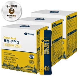 I'm Healing Lemon Citric Acid 30 Sticks x 3 Boxes / 아임힐링 레몬 구연산 30스틱 x3박스