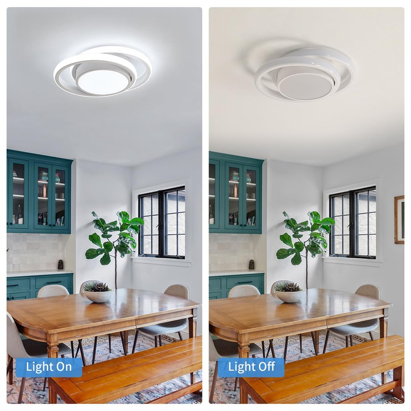 Dorlink LED Ceiling Light, 32W 2880LM Modern Ceiling Light Round