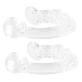 BIUDECO 2pcs Lost Clips for Wireless Earphones Protective Hooks for Replacement Earphone Holders Prevent Lost Earhooks Stylish Decorative Clip Set