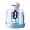 Electric Pencil Sharpener Full Automatic Cute Animal Style Nonslip Pads