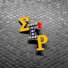 Exquisite SIGMA GAMMA RHO Sorority Society SGR Letter Enamel Metal