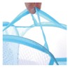 Foldable Pop Up Mesh Washing Laundry Basket Bag Bin Hamper