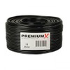 Premium X 10 m Satellite Coaxial Cable 90 dB Twin