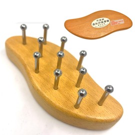 【台湾正規輸入】 カッサ 長澤まさみさん愛用 木製 くし型 顔 頭皮マッサージ 育毛 ボディ用 足 腰 背中 筋膜リリース 台湾特許品 台湾かっさ (木製カッサ)