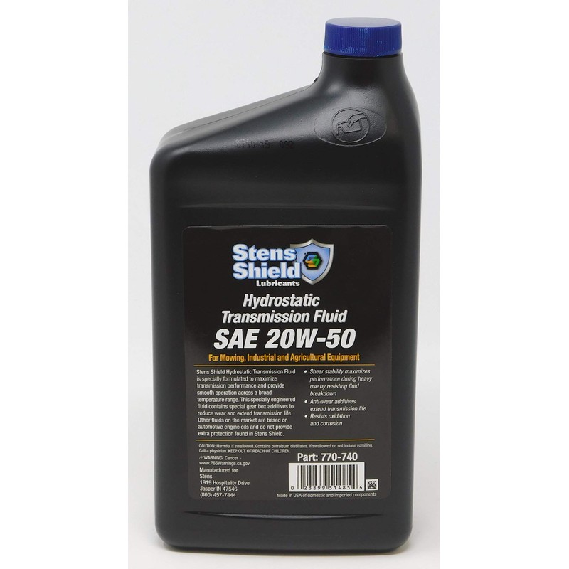 Stens Sheild 770-740 SAE 20W-50 Hydrostatic Transmission Fluid
