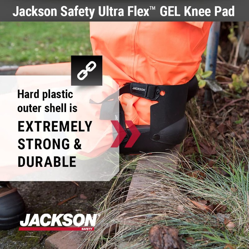 Jackson Safety, Universal, Black/Orange 95211 Ultra-Flex Heavy Duty Premium Grade