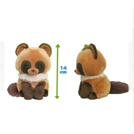 Amuse Popon Tanuki ST Chimaki Plush Toy Height 5.5 inches (14 cm) 704016