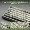 womier DK98 Retro Wired Gaming Keyboard Creamy Membrane with Rainbow