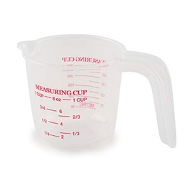 Norpro 1 Plastic Measuring Cup, Multicolored