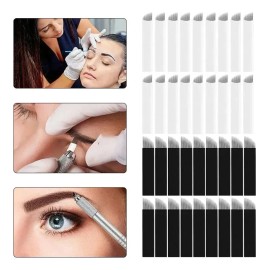 60pcs Navajas Microblading Pin Y Lengua De Gato Agujas U18 B