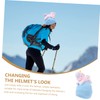 NOLITOY Snow Helmet Protector Decorative Ski Helmet Cover Hand Feeling