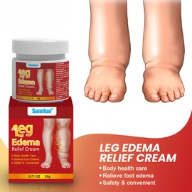 Leg Swelling Relief Cream – Edema Support Lotion for Tired, Heavy Legs, Circulation & Comfort Care Gel for Daily Use