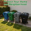 ANKS Heavy Duty Bear & Raccoon Proof Trash Can Lock