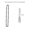 AICOYA 2 x Saw Chains 1/4 Inch 45 Drive Links
