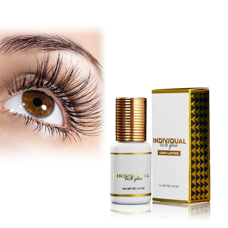 5ml Eyelash Extension Glue Individual Fast Drying Semi Permanent Long