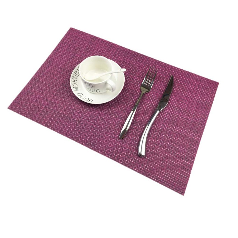 Addfun®Table Mats(Set of 4),Premium Washable High Quaity Non-Slip Insulation PVC