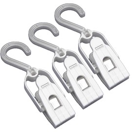 Arland J-73-B Clothes Hanger Clip L Size Pack of 3