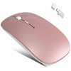 Azmall Wireless Bluetooth Mouse 5.2/3.0 & USB-A/Type-C 2-in-1 Receiver -