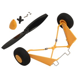 Fussbudget RC Aircraft Propeller and Landing Gear Kit for XK A160 RC Aircraft Spare Parts for RC Rigid Wing Aircraft