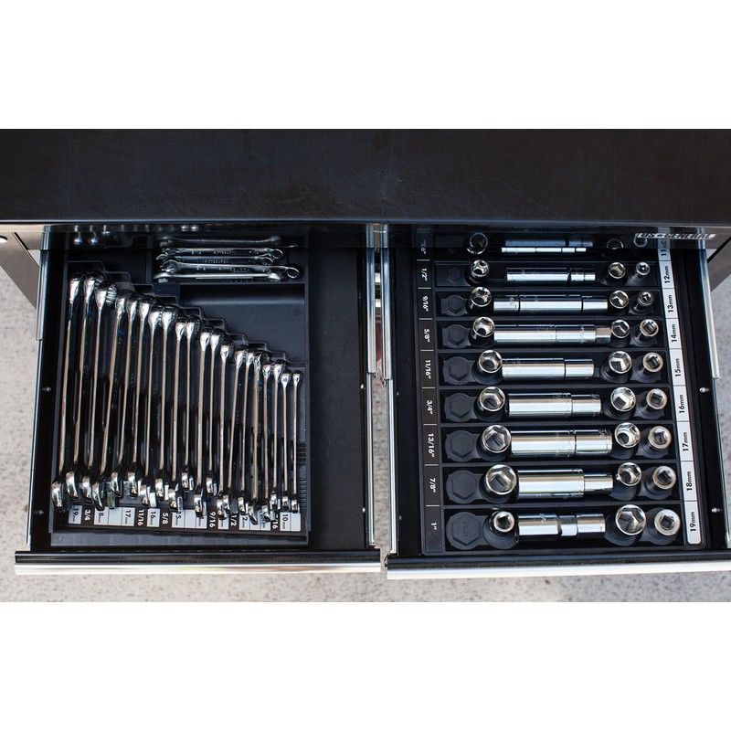 TOOL SORTER WRENCH ORGANIZER (BLACK) - Made in USA